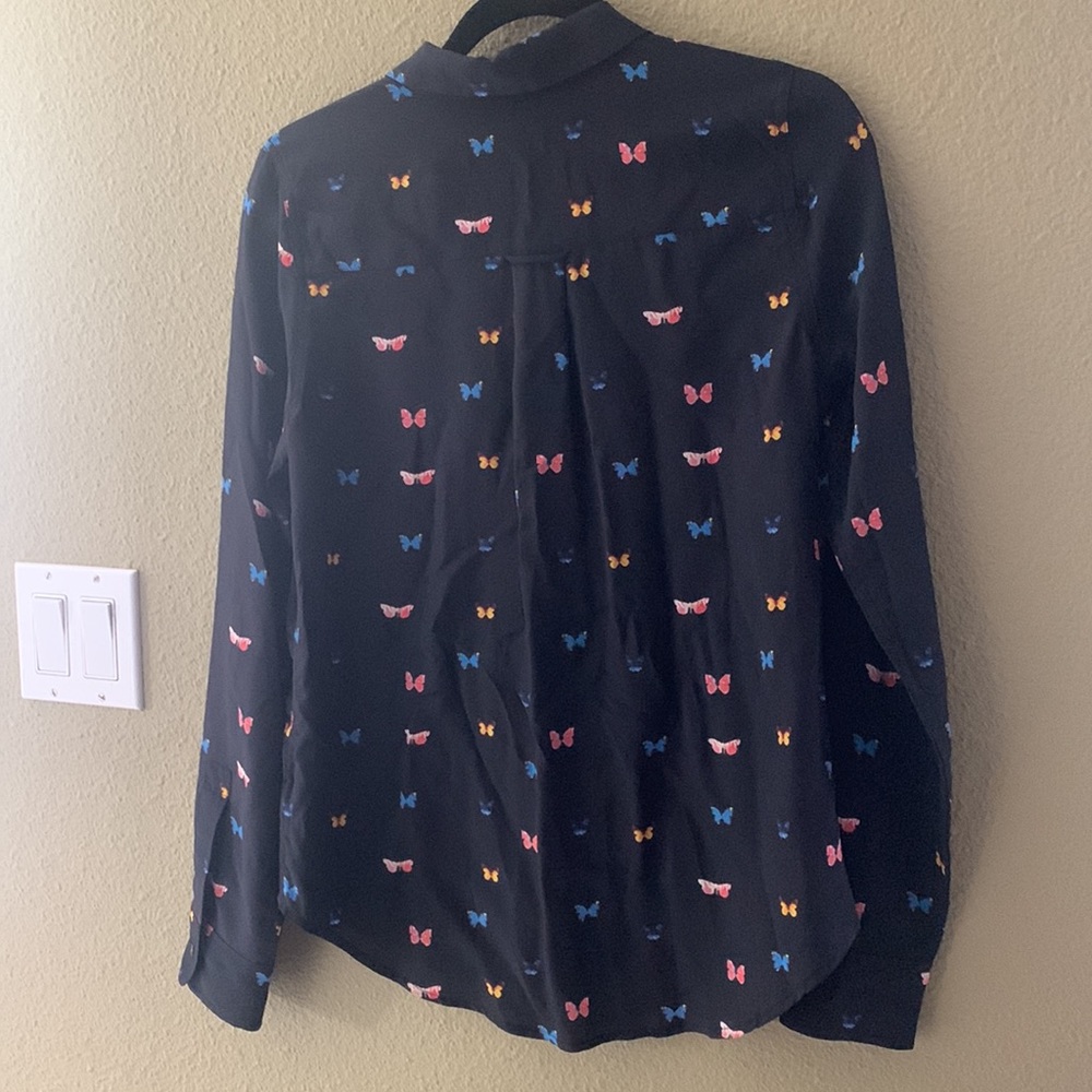 Rails button down slik butterfly top size x2 - Picture 9 of 10